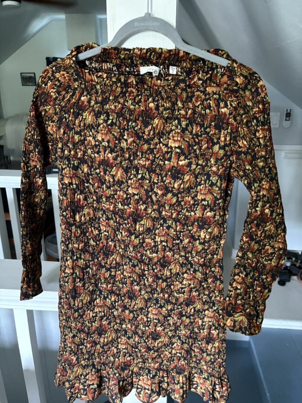 NWT DOEN Cecillia Dress Noir Reve des Jardins Floral Mini M